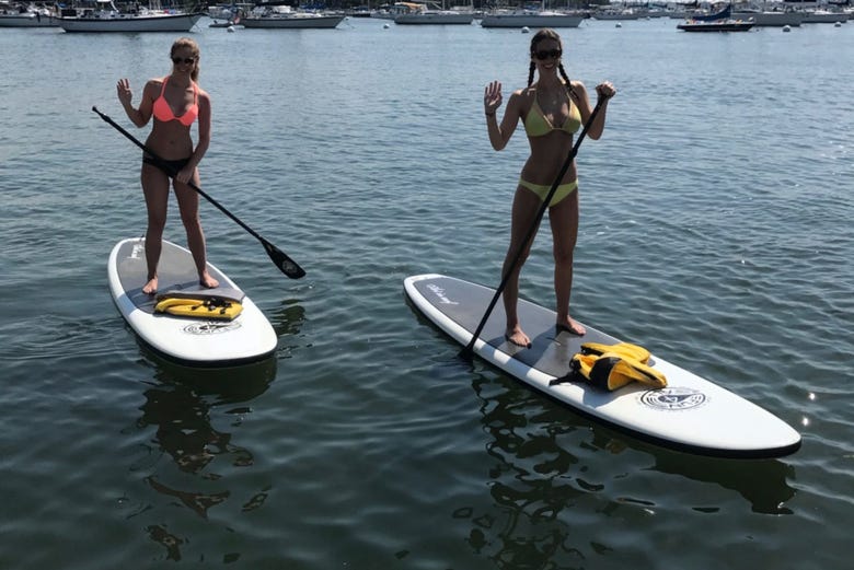 Paddle surf a Miami