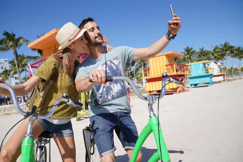 Giro in bici a Miami