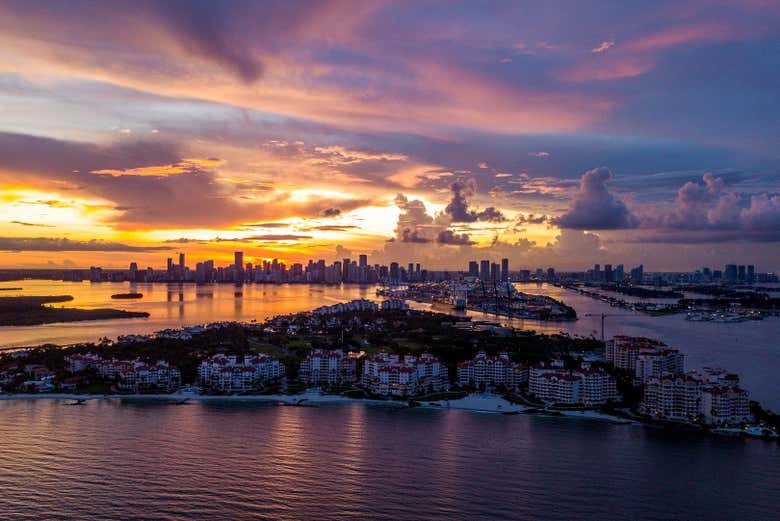 Tramonto su Miami