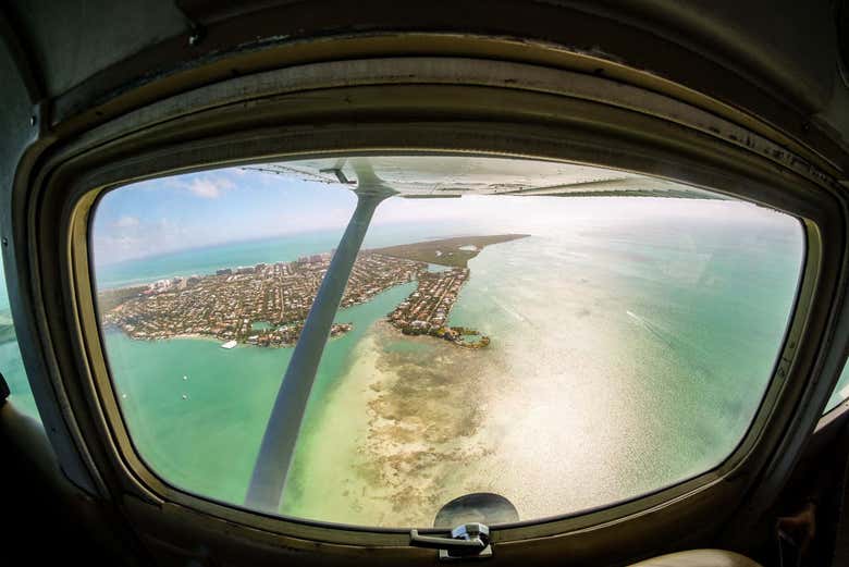 Sorvolando Miami