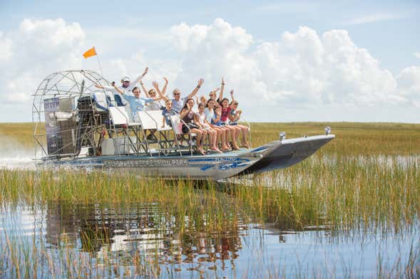 Giro privato in aeroscafo nelle Everglades